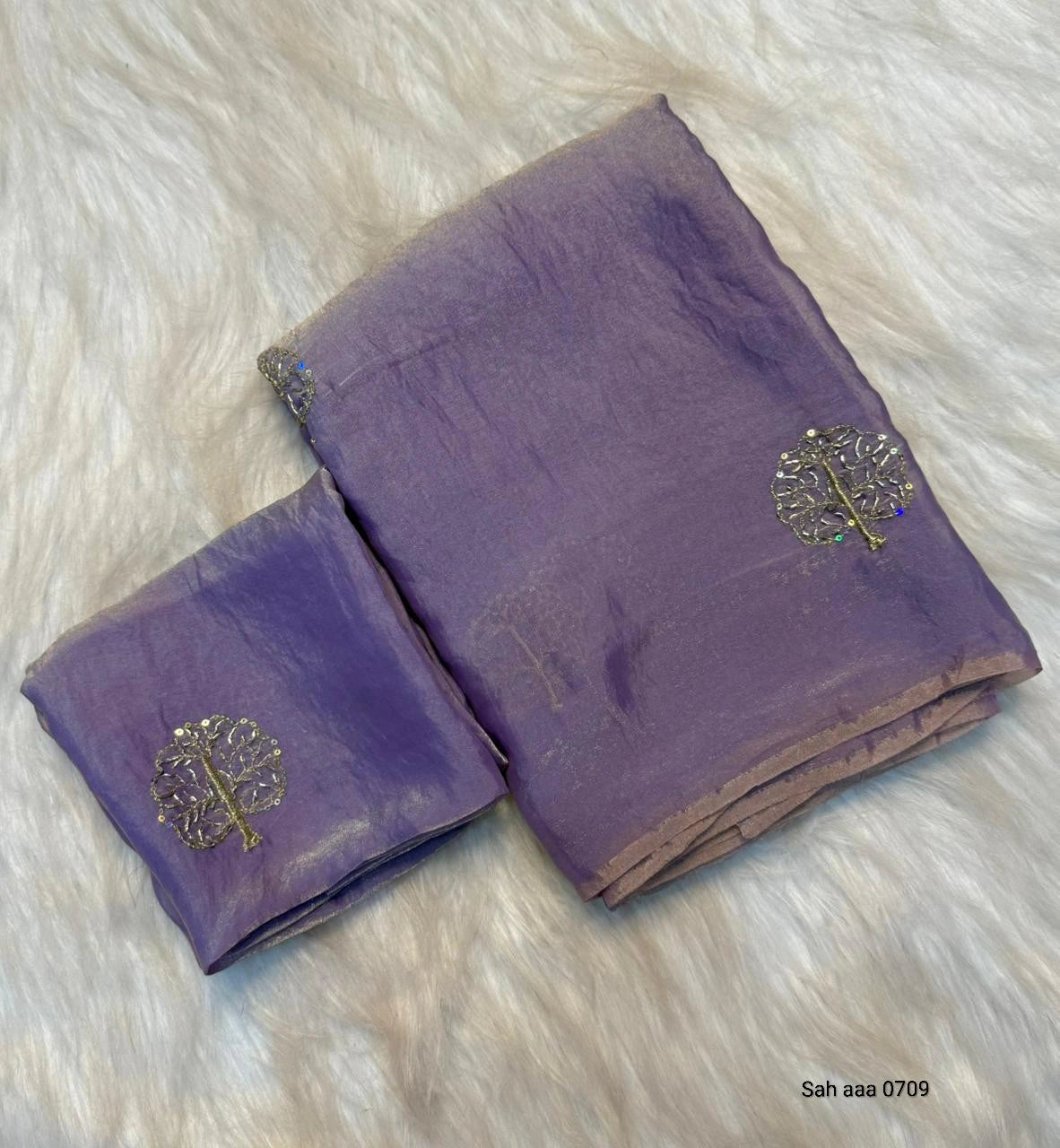 Space Silk Saree