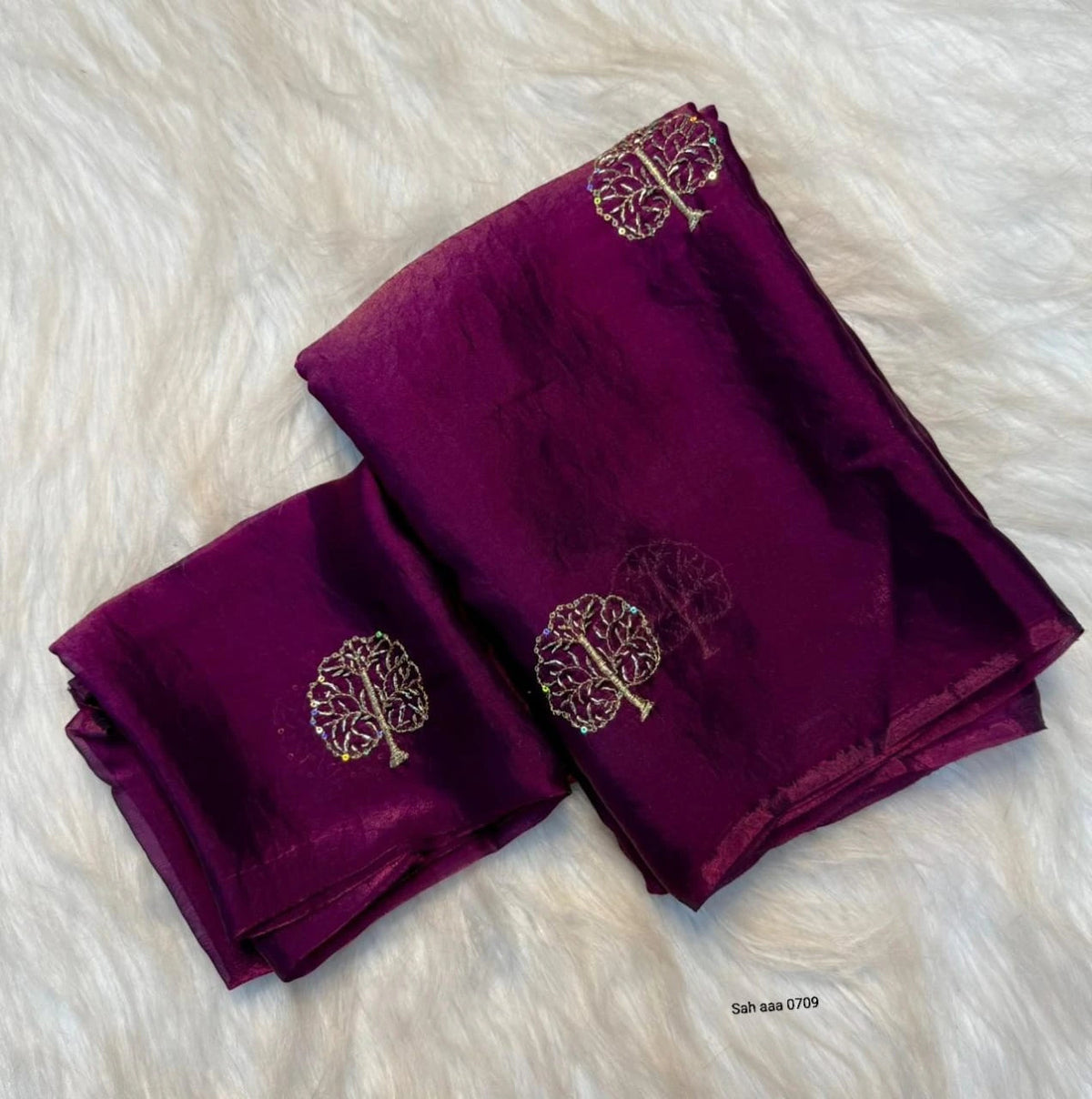 Space Silk Saree